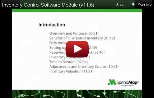 Inventory Control Software Video Tutorial